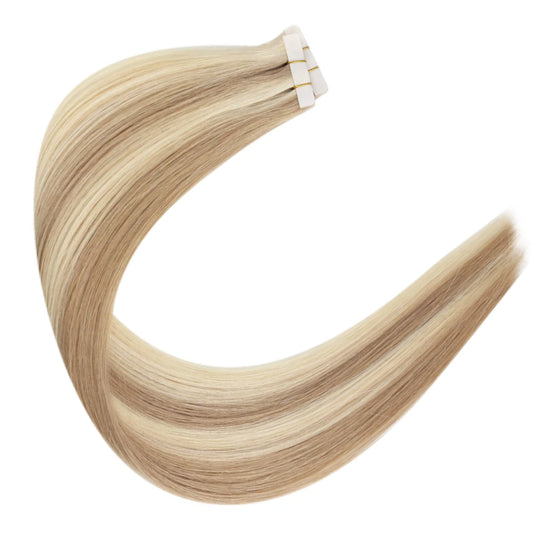 Premium Essentials Foiled Highlighted Tape hair Extensions 50 Grams 20 Pieces