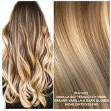 FOILED RUSSIAN WEFT / WEAVE HAIR EXTENSIONS 100 GRAMS